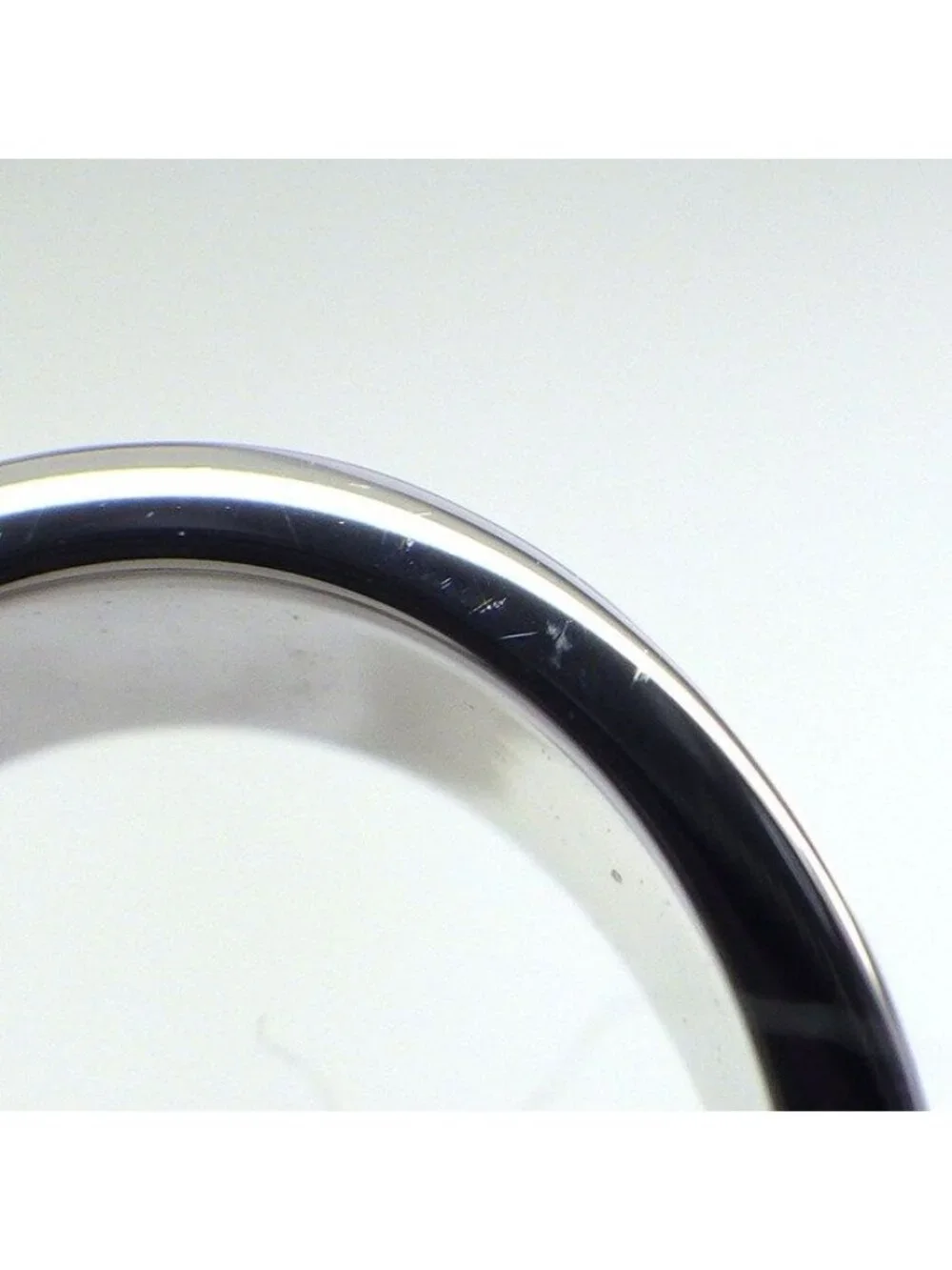 Cartier Charm Pendant Love Oval Round Circle 18k White Gold